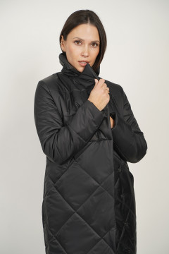 пальто деми 53959 черный