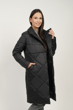 пальто деми 53959 черный