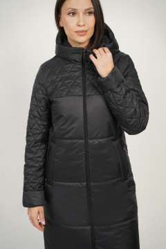 палто деми 53957 черный