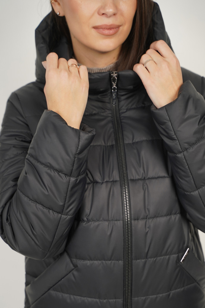 куртка деми53905 черный